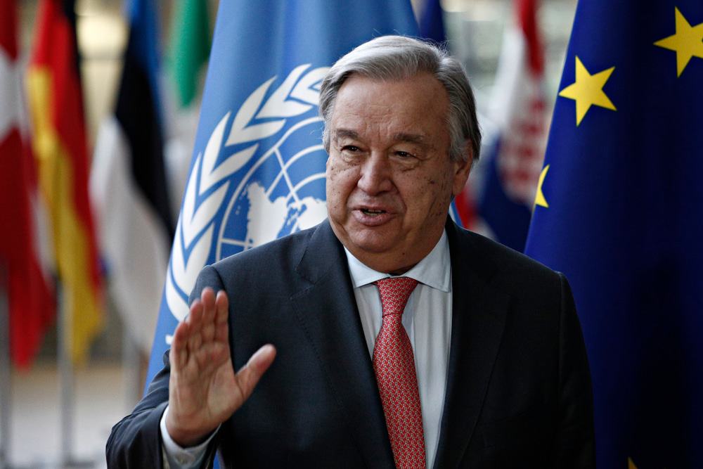 Antonio Guterres, chefe-geral da ONU