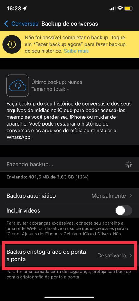 backup whatsapp