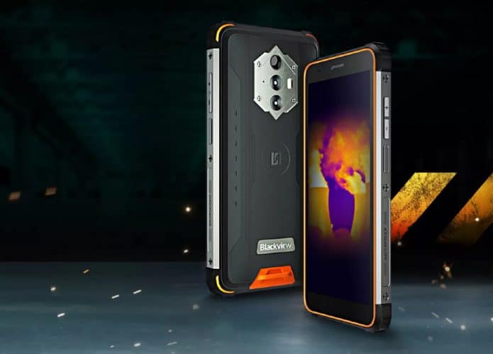 Blackview BV6600 Pro (foto) e BL8800 apresentados na MWC 2022