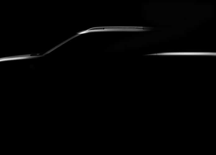 Detalhe da picape Chevrolet Montana