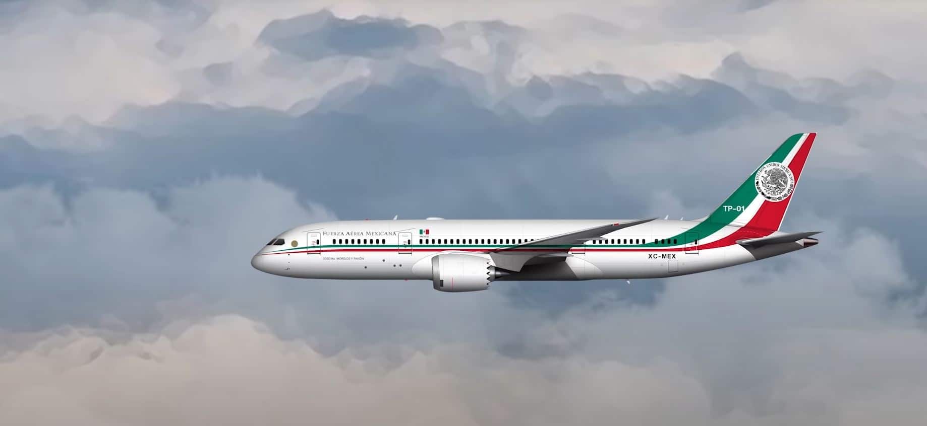 Avião presidencial do México