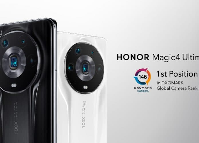 Honor Magic 4 Ultimate lançado com a câmera número 1 no DXOMARK
