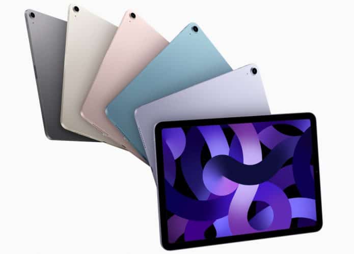 Novo iPad Air de 5a geração com processador M1