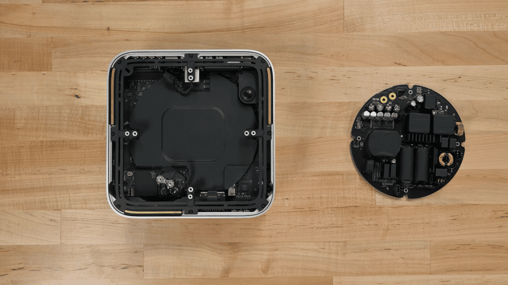 Mac Studio aberto (Imagem: divulgação/iFixit)