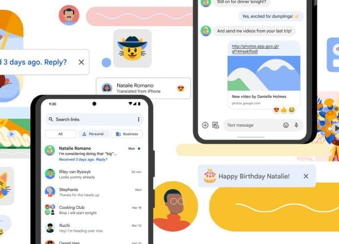 Google Mensagens ganha várias novidades como reação de emojis em iPhones