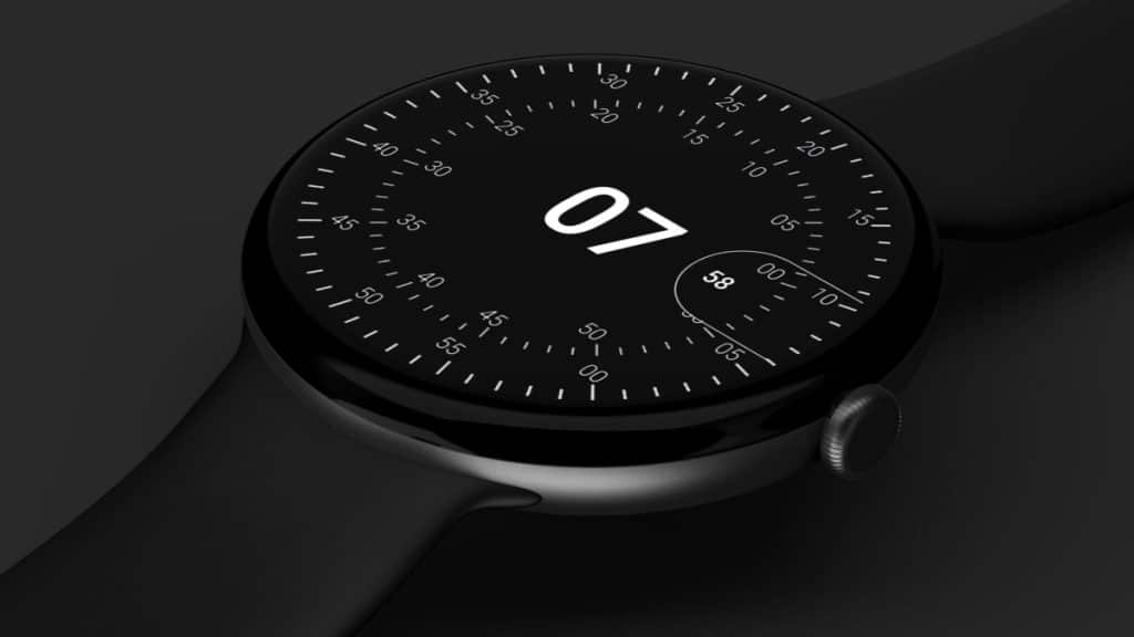 Possível visual do smartwatch do Google