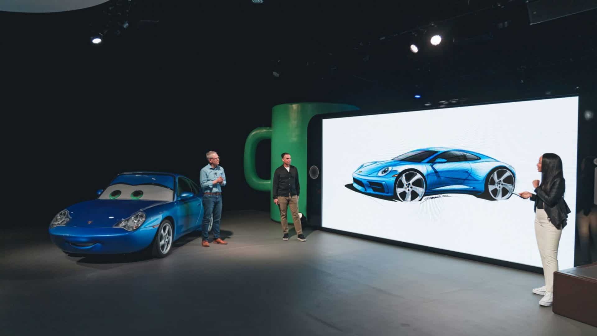 Carro Sally Carrera, da criação entre Porsche e Pixar, está ganhando vida