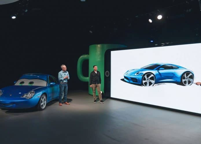 Carro Sally Carrera, da criação entre Porsche e Pixar, está ganhando vida