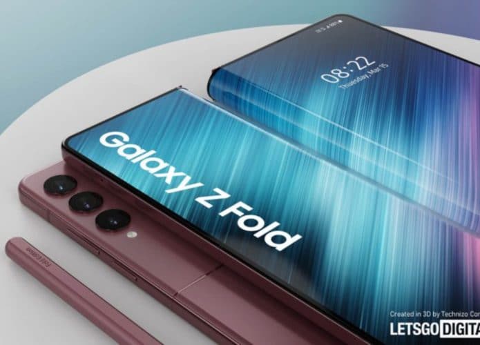 Conceito do Galaxy Z Multi-Fold