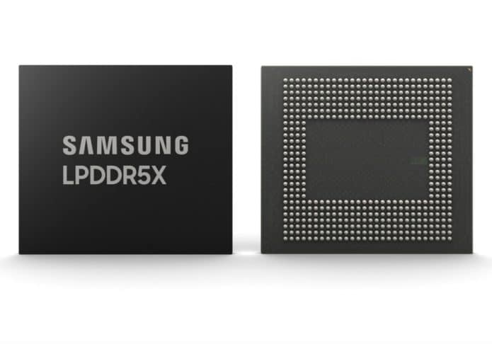 Memória DRAM LPDDR5X da Samsung é validada para uso em chips Snapdragon