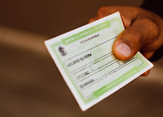 Título eleitoral; eleições do Brasil; título de eleitor