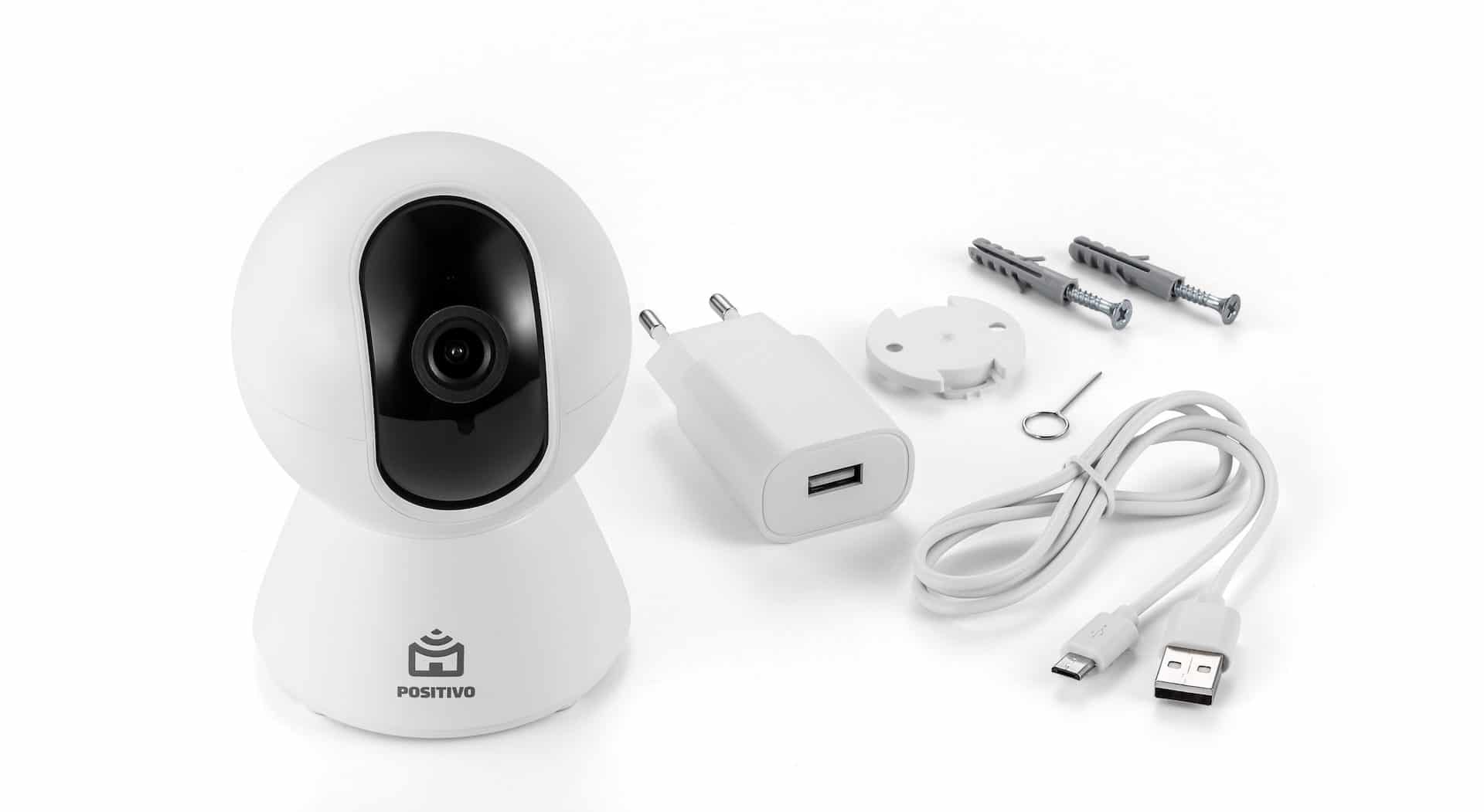 Smart Câmera 360º Bot Wi-Fi de segunda geração (Imagem: divulgação/Positivo)