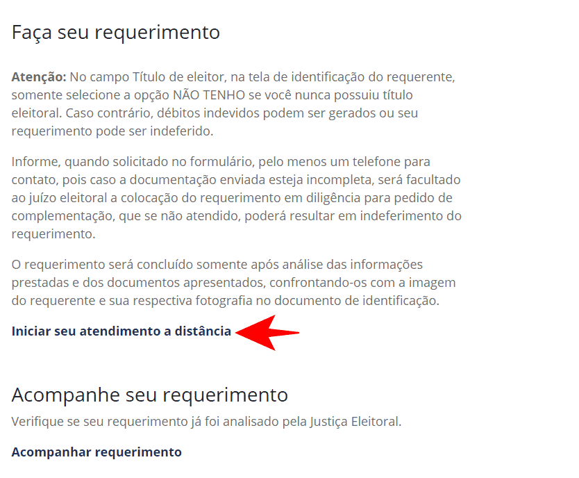 Solicitar a transferência de domicílio eleitoral pelo Título Net