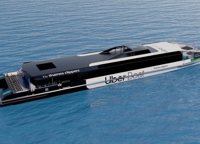 Uberboat Ferry Boat Híbrido