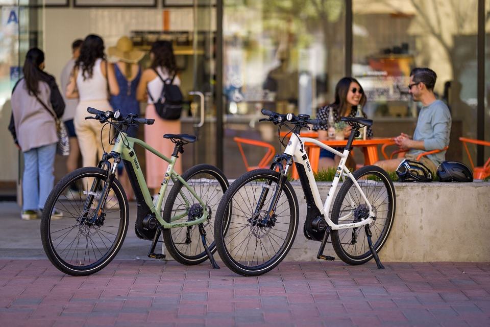 Bicicleta elétrica Yamaha CrossCore RC