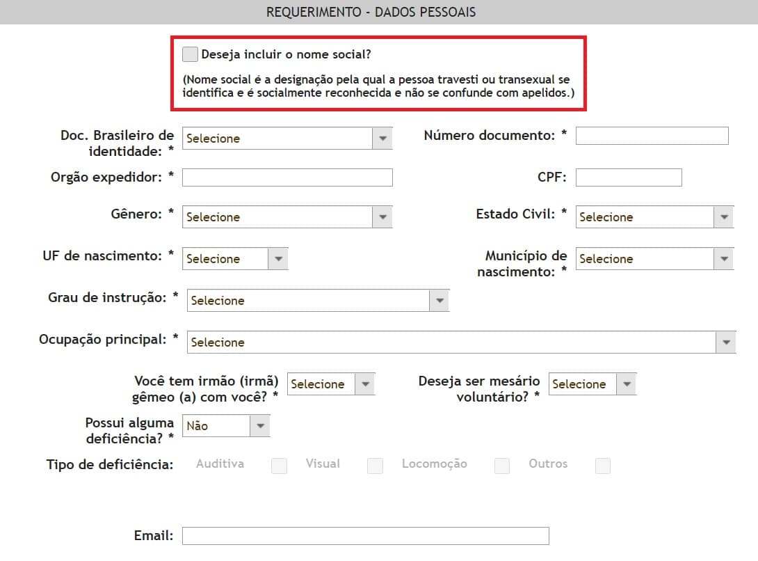 Como incluir o nome social no título de eleitor - Olhar Digital