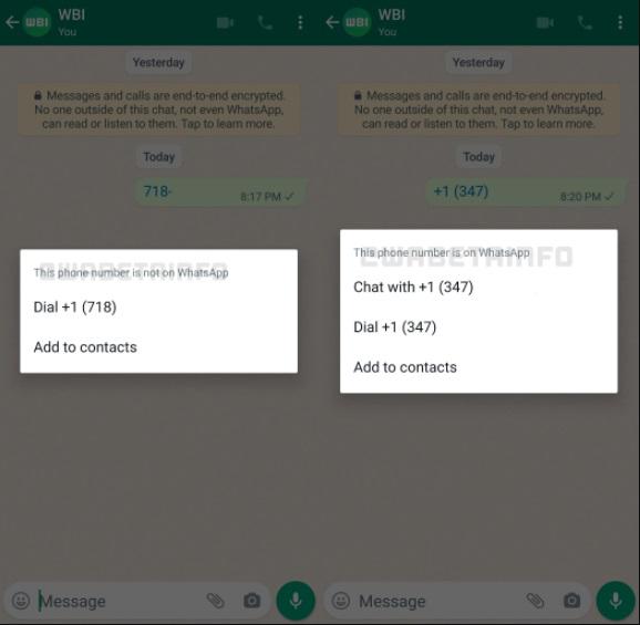 Atualização do WhatsApp