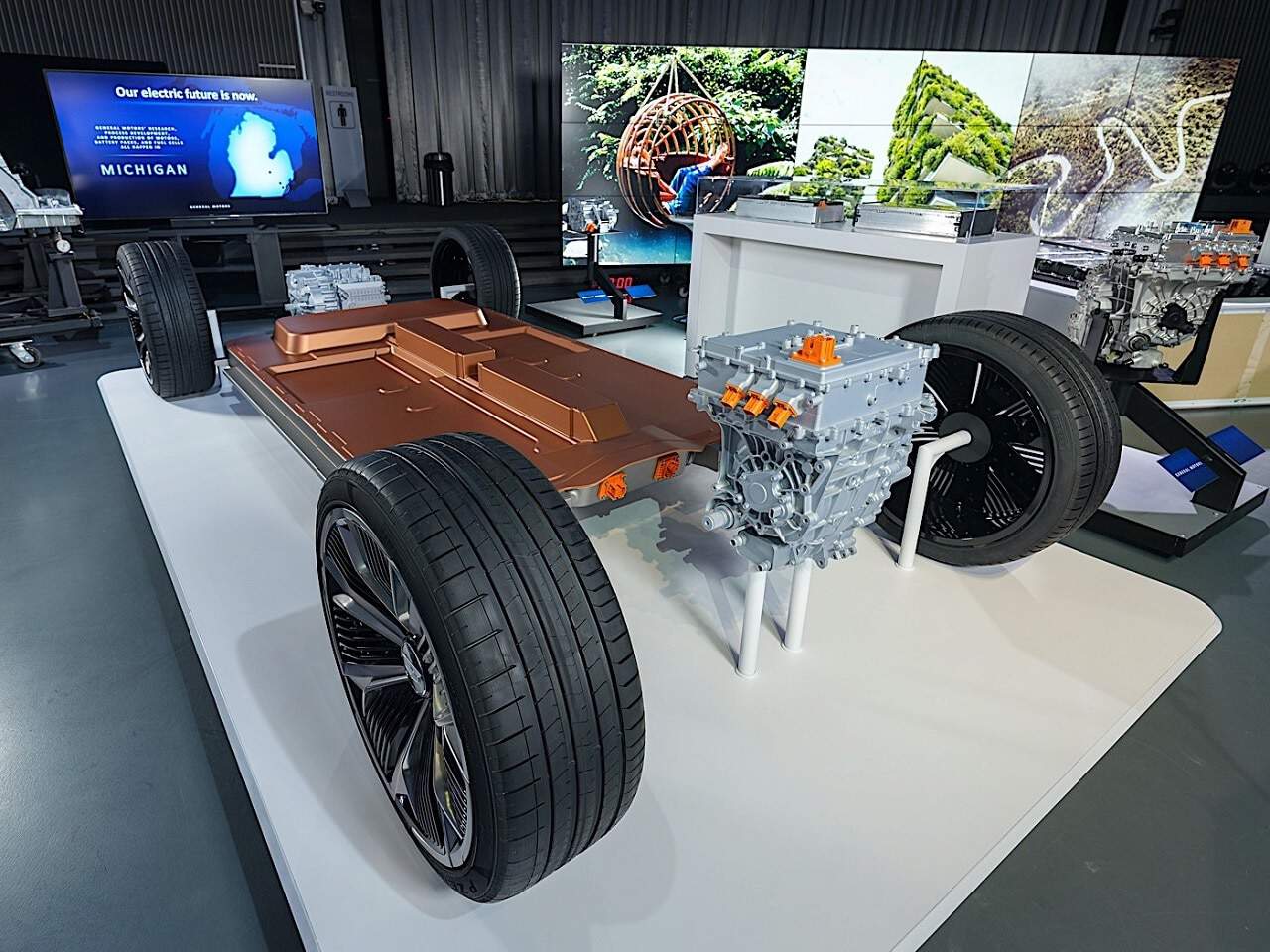 Bateria de um carro da GM