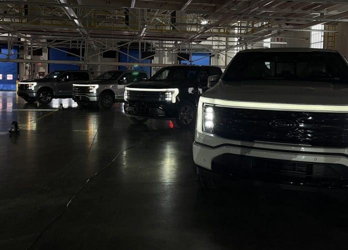 Ford F-150 Lightning fornece energia elétrica para evento
