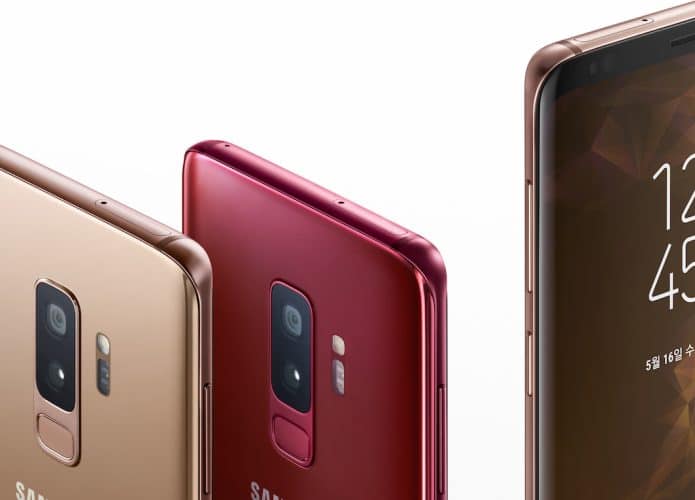 Galaxy S9 e S9+ (Imagem: divulgação/Samsung)
