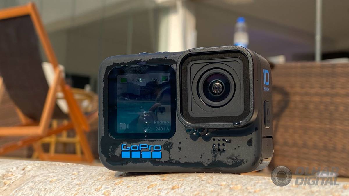 GoPro Hero 10 Black (Imagem: André Fogaça/Olhar Digital)
