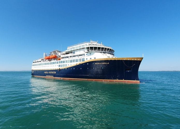 Navio ecológico Havila Capella