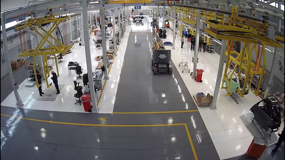 Fábrica do carro-bolha Microlino 2.0 em Turim, na Itália 