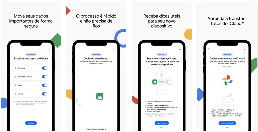 App Mudar para o Android (Imagem: reprodução/App Store)