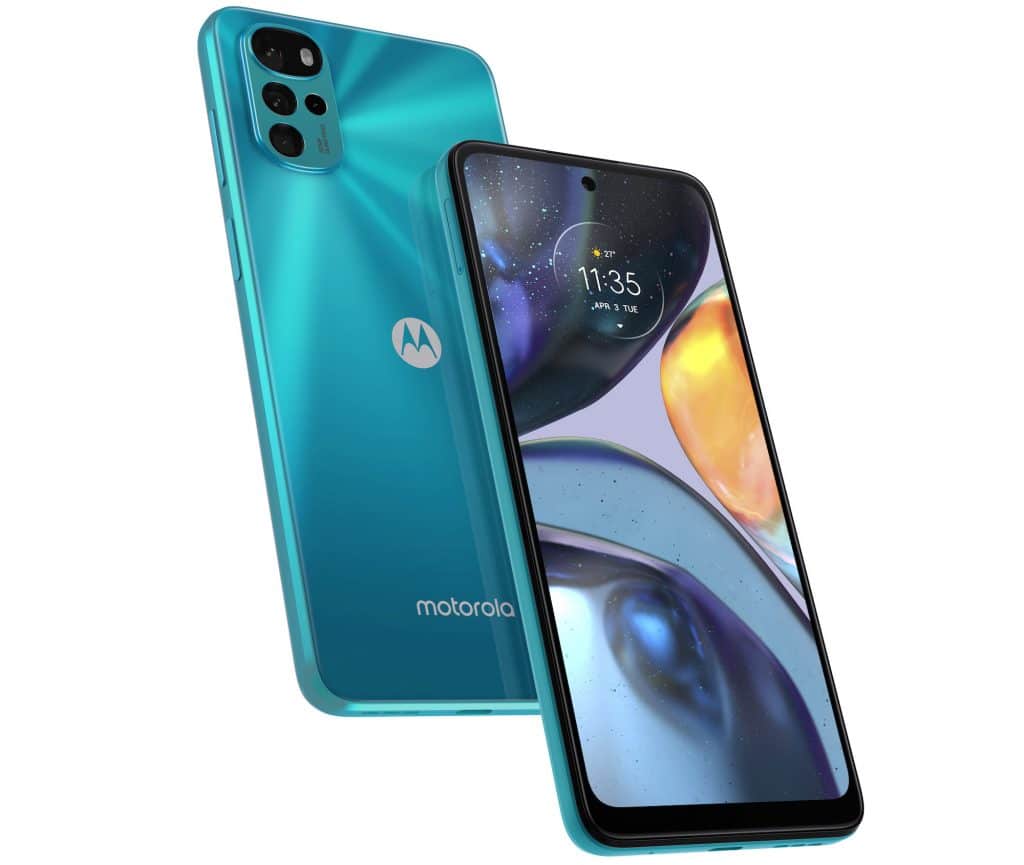 Moto G22 (Imagem: divulgação/Motorola)