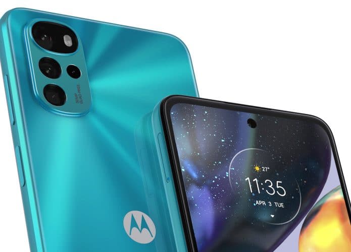 Moto G22 (Imagem: divulgação/Motorola)