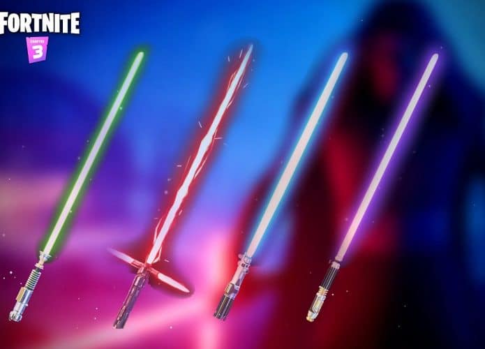 sabres de luz fornite