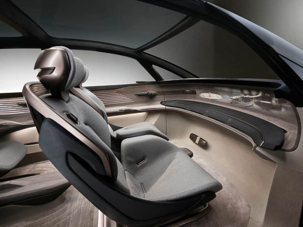 Imagem de dentro do conceito da montadora Audi