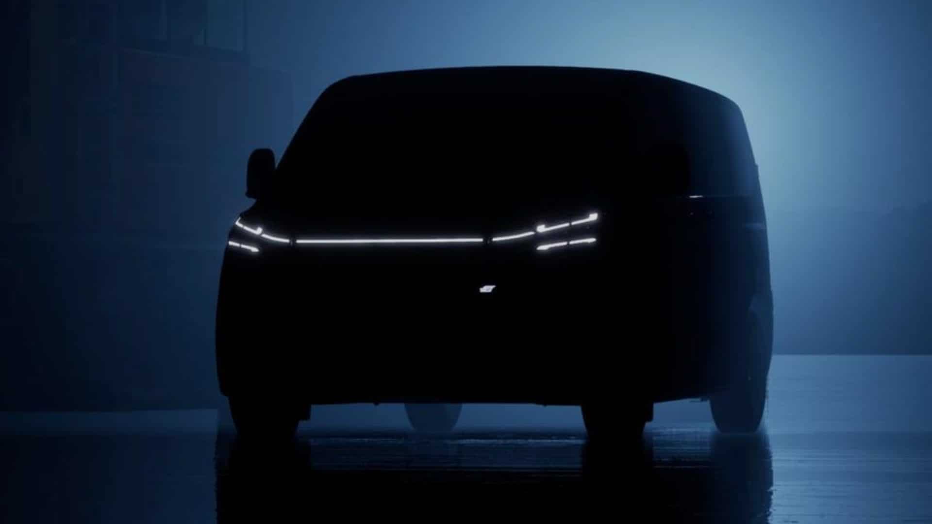Van elétrica da Ford