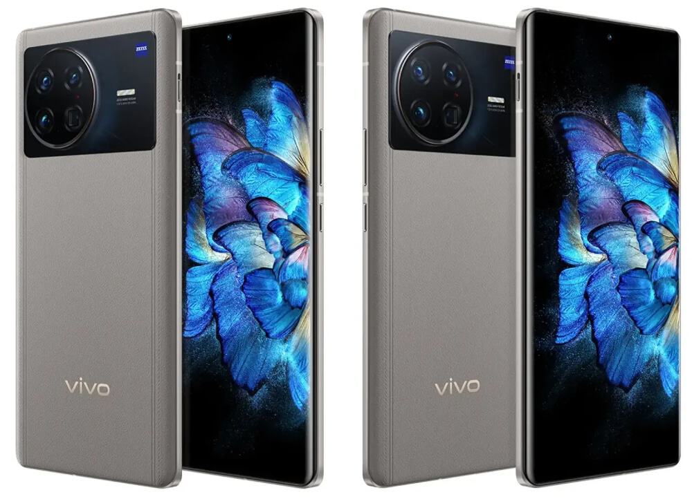 Vivo X Note na cor cinza