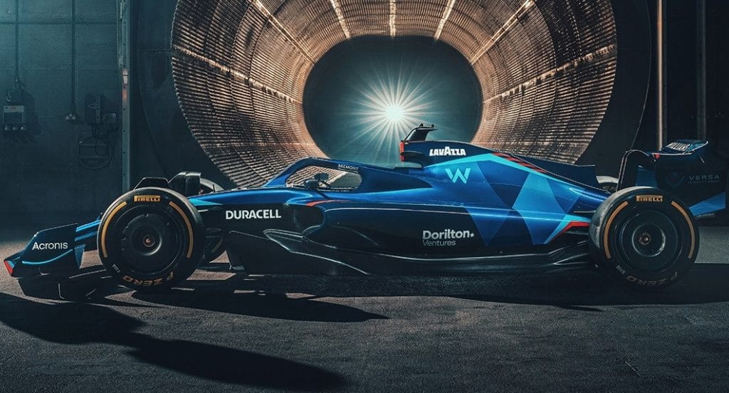 Williams FW44, modelo 2022 da Fórmula 1