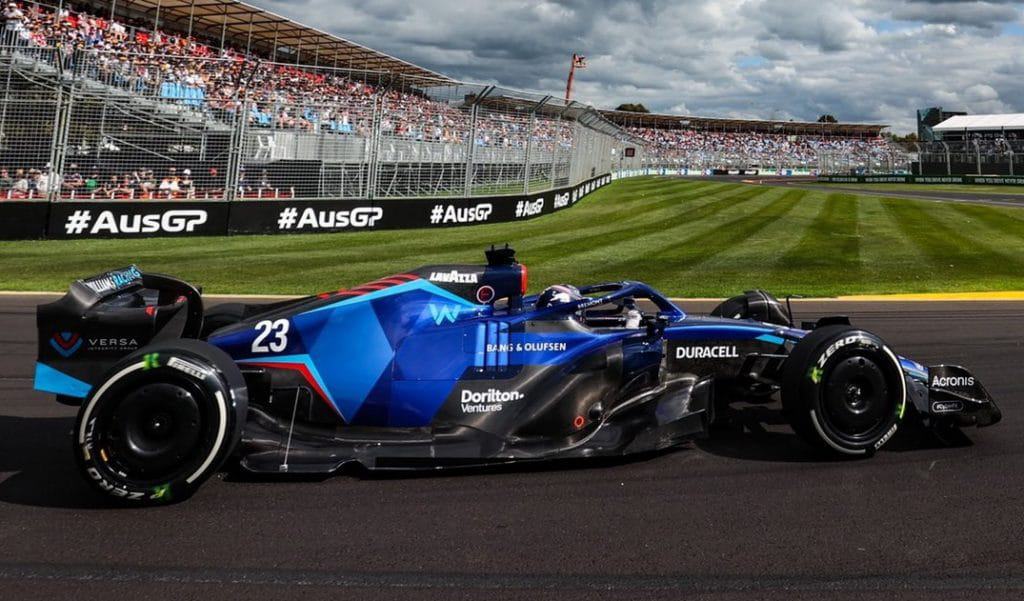 Williams FW44, modelo 2022 da Fórmula 1