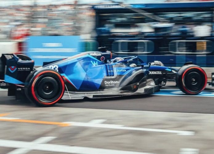 Williams FW44, modelo 2022 da Fórmula 1