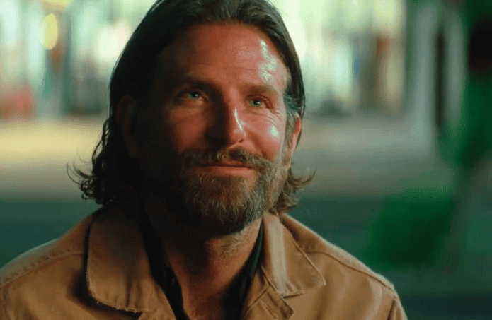 Bradley Cooper em Nasce Uma Estrela