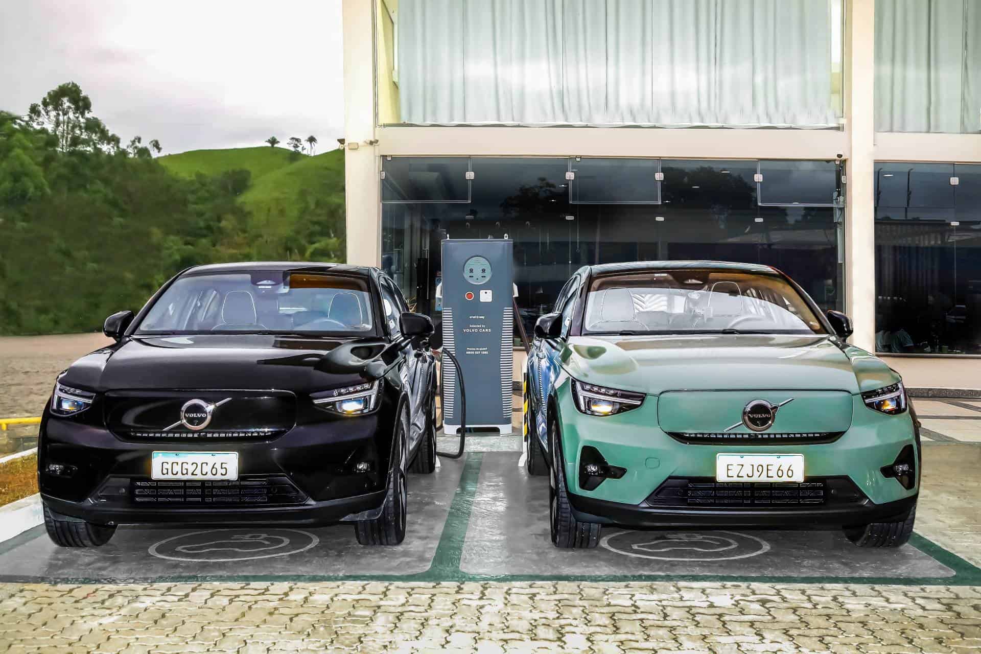 Volvo inicia instalações de sua rede de carregamento para veículos elétricos no Brasil; gratuito para todos