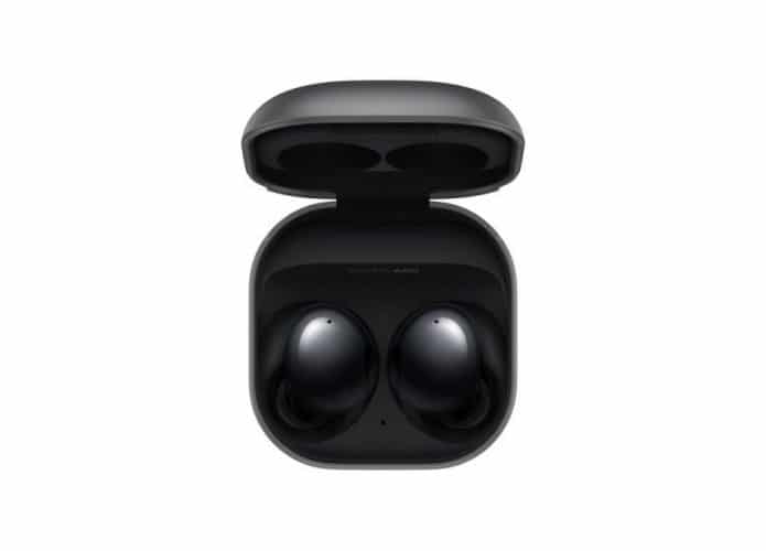 Os fones TWS Samsung Galaxy Buds 2 em preto