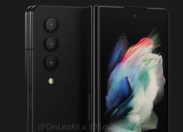 Renderização Galaxy Z Fold 4