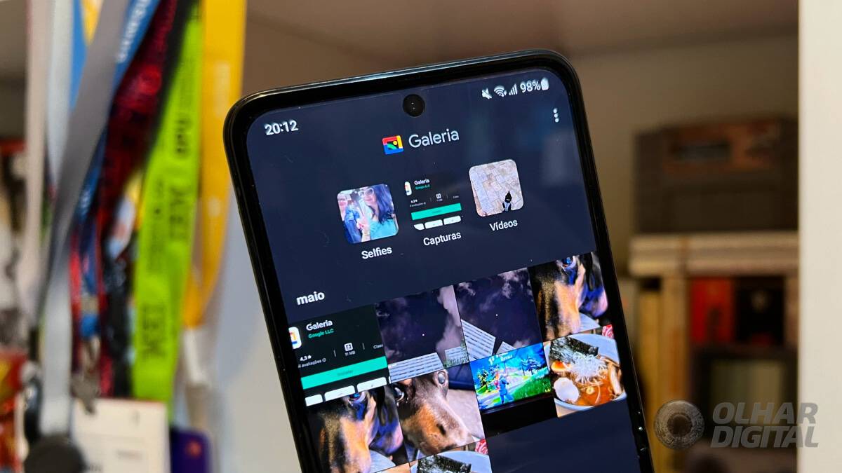 App Galeria (Imagem: André Fogaça/Olhar Digital)