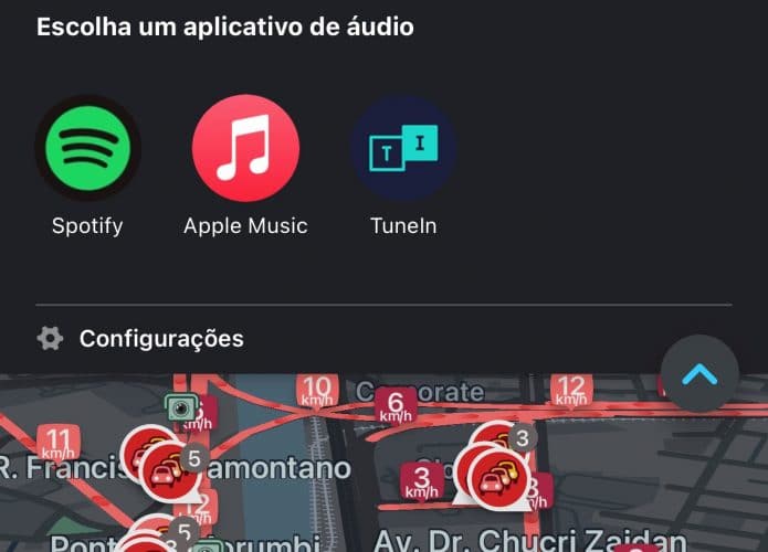 Apple Music chega ao Waze (Imagem: reprodução)