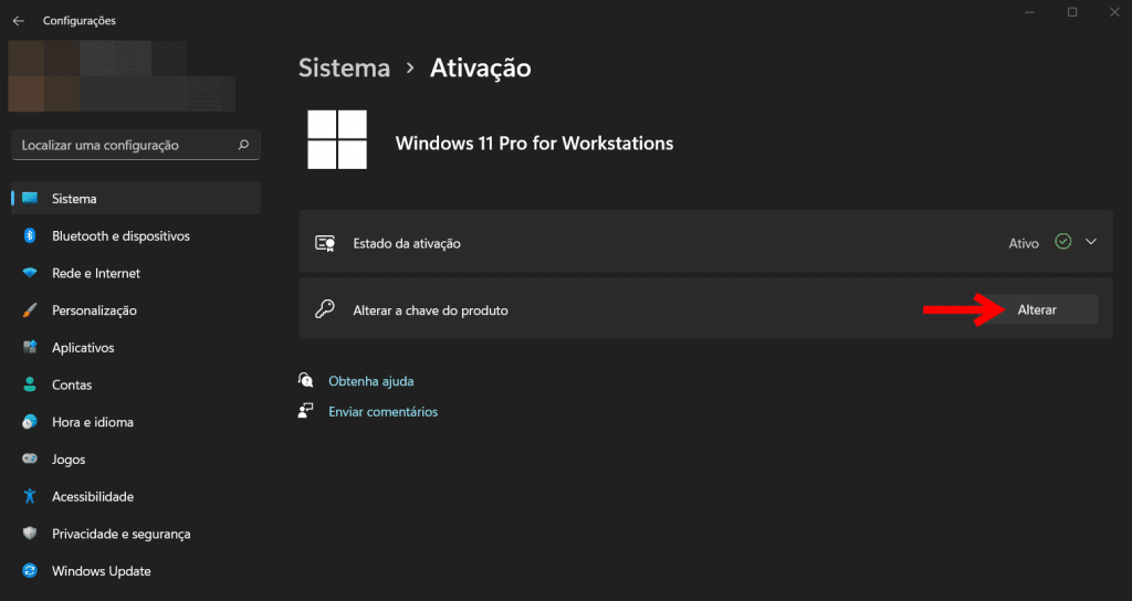 Como ativar uma licença do Windows 11