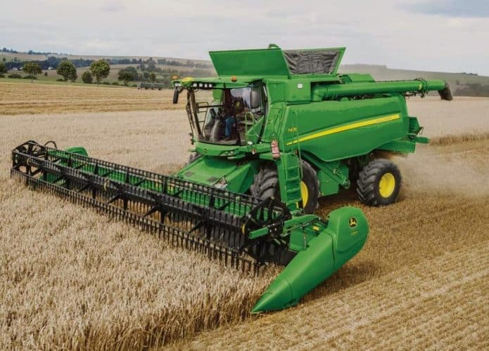 Colheitadeira Série T, da John Deere