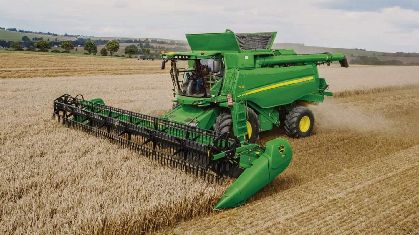 Colheitadeira Série T, da John Deere