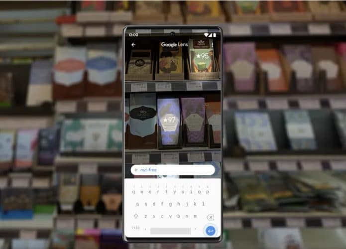 Função Explorar Cena do Google Lens