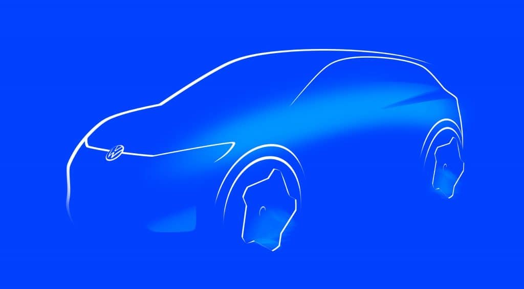 Um esboço do ID. Life, que aparece em teaser da Volkswagen
