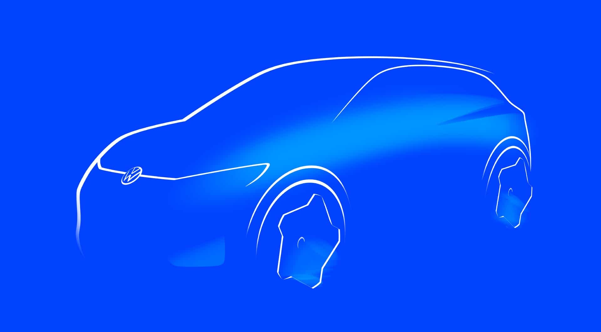 Um esboço do ID. Life, que aparece em teaser da Volkswagen