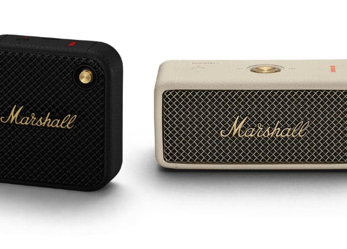 Caixas de som Willlen e Emberton II da Marshall